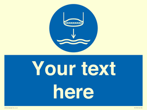 Custom Lower lifeboat to the water in launch sequence